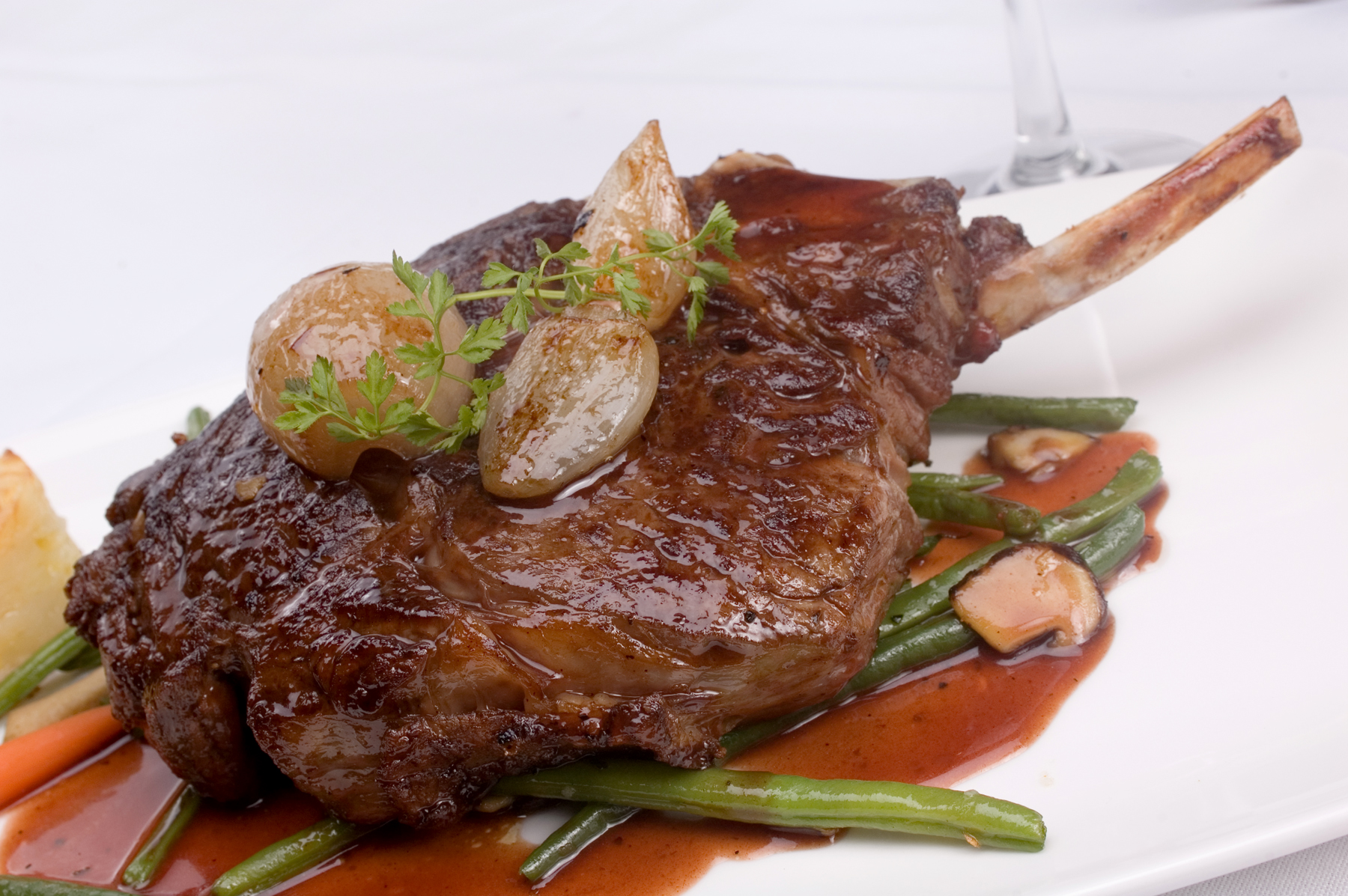 Arranged Food and Objects