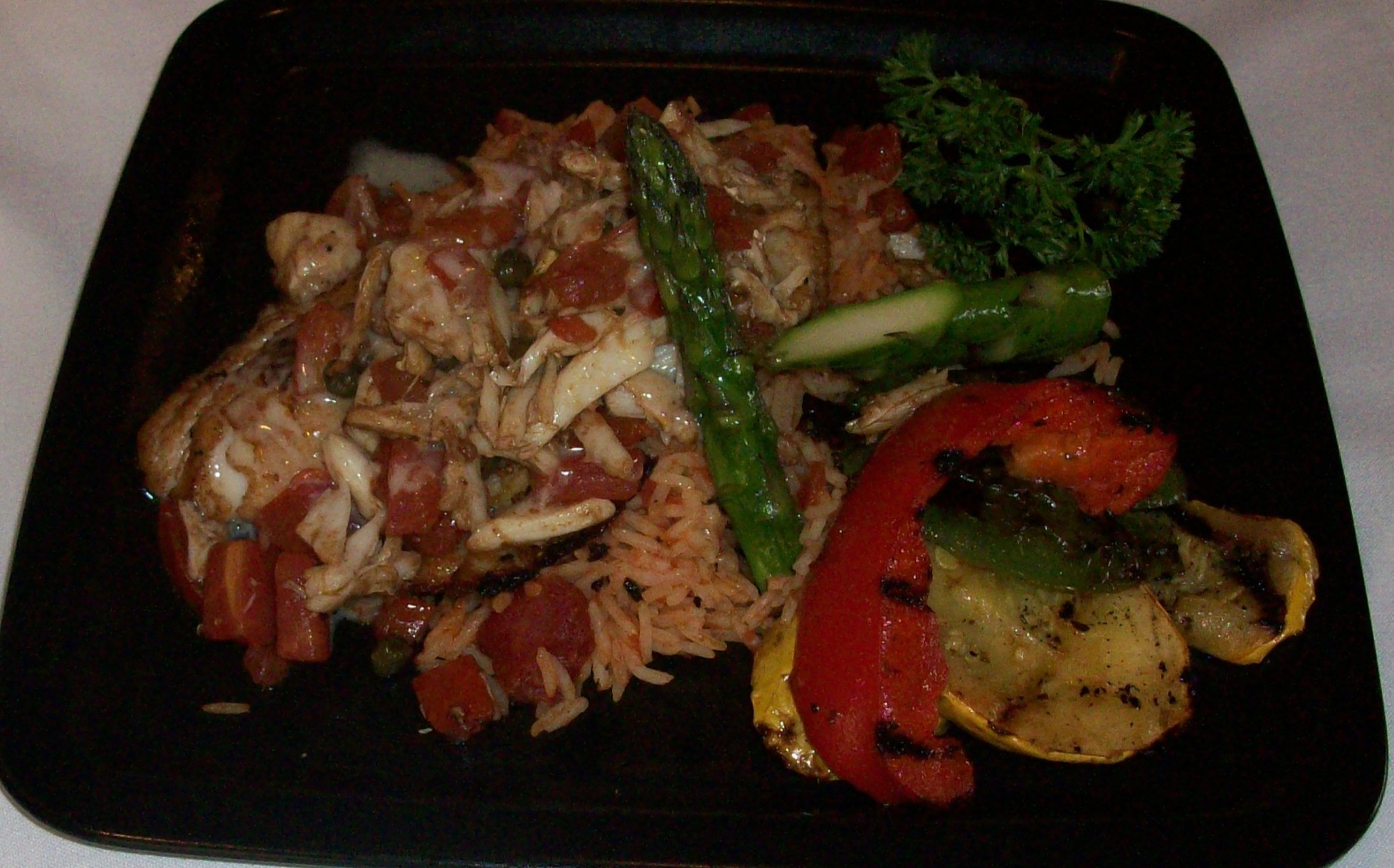 Arranged Food and Objects