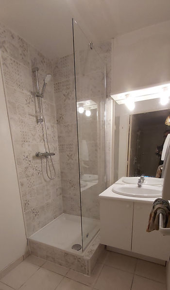pose douche et faïence