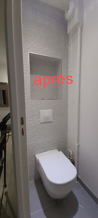 wc après les travaux