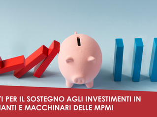 MOLISE: Aiuti per il sostegno agli investimenti in impianti e macchinari delle MPMI
