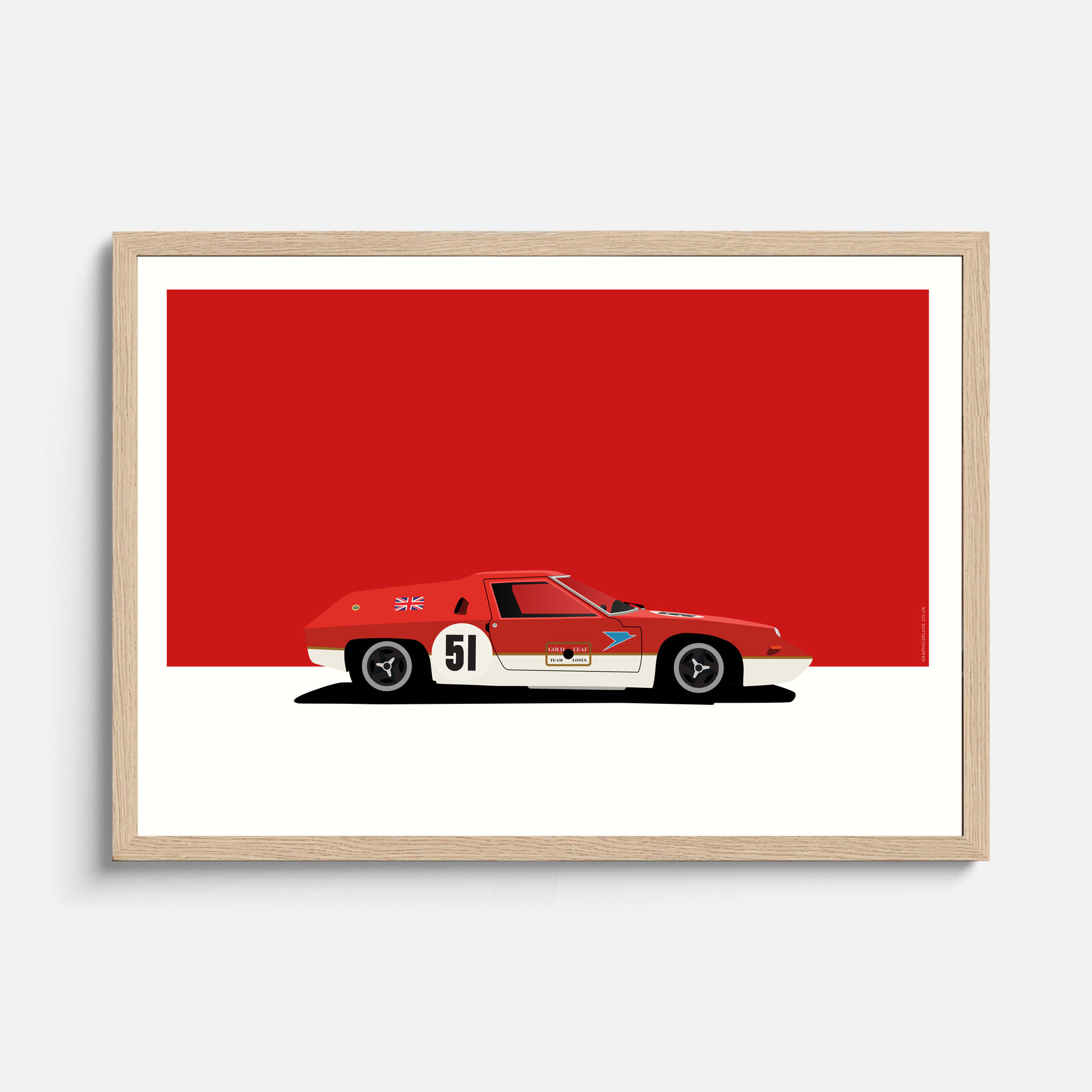 Lotus Europa 47GT Art Print