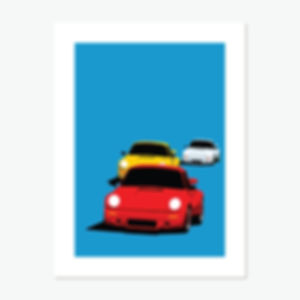 Porsche 911 Art Print