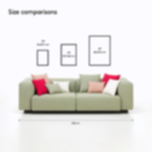 Two Hearts Personalised Couples Art Print