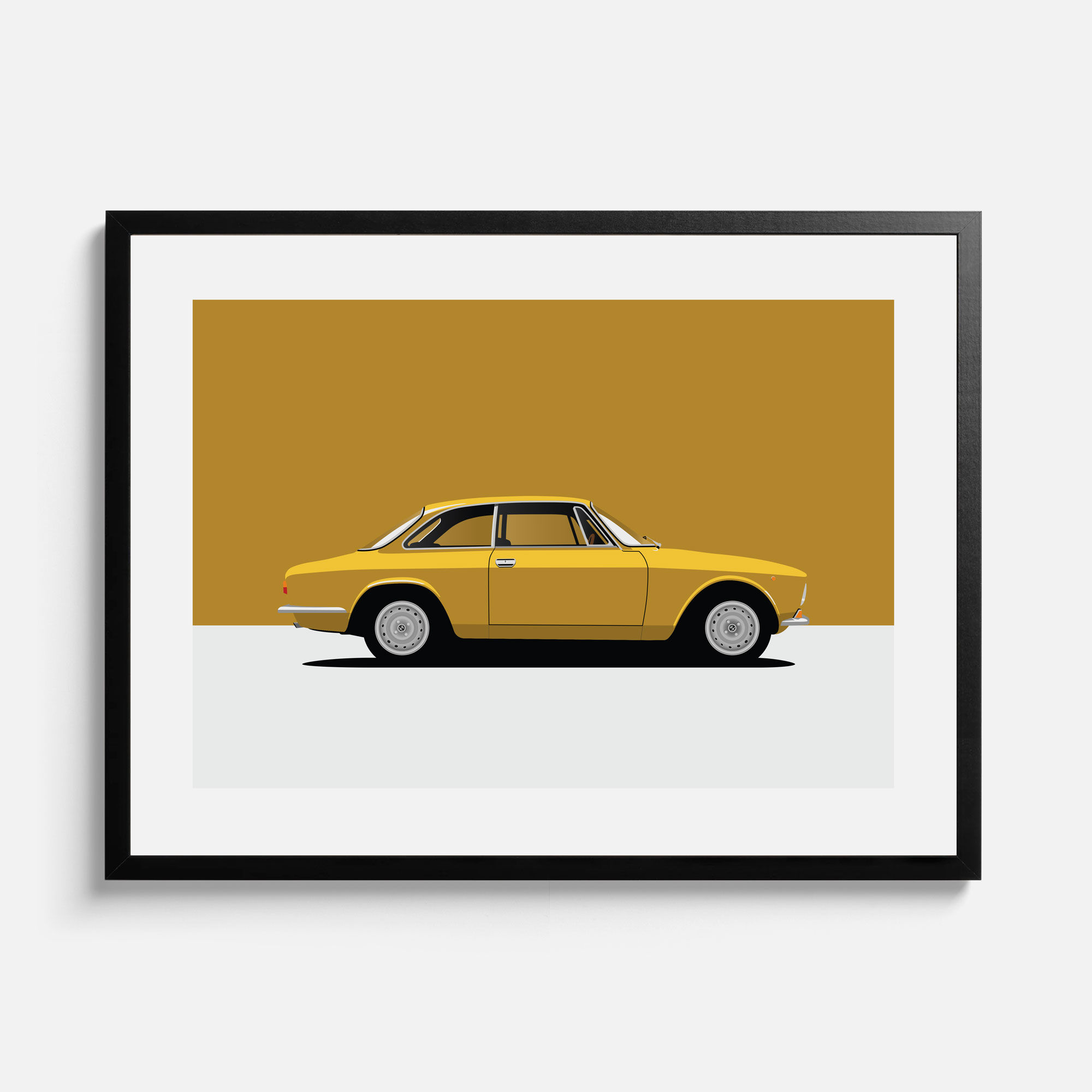 Alfa Romeo Giulia Sprint GT Art Print