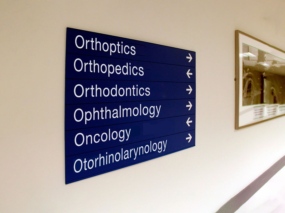 Better Healthcare Wayfinding through Clarity and Consistency