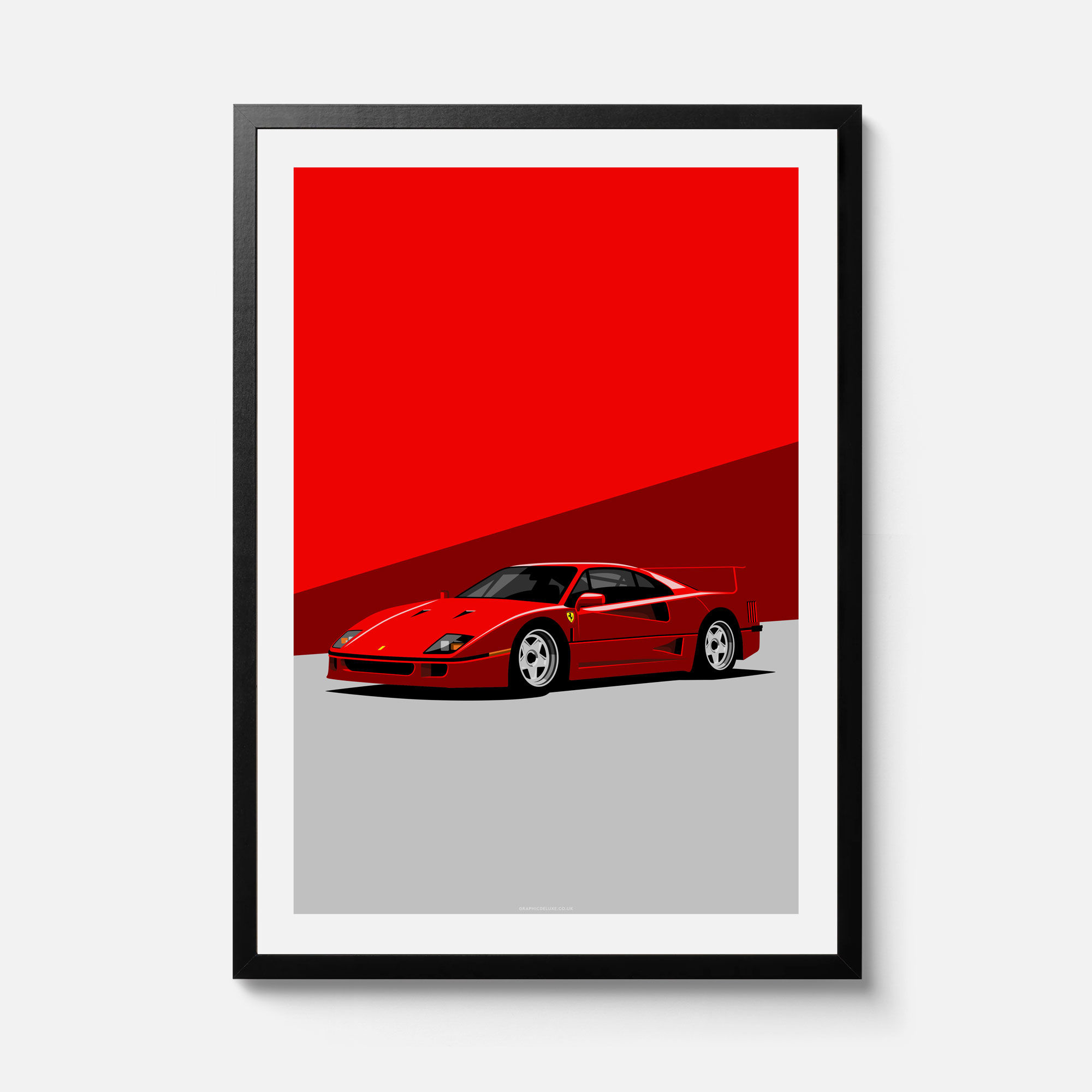 Ferrari F40 Art Print