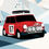 Miniaturbild: Minimalist Mini Cooper Rally Art Print