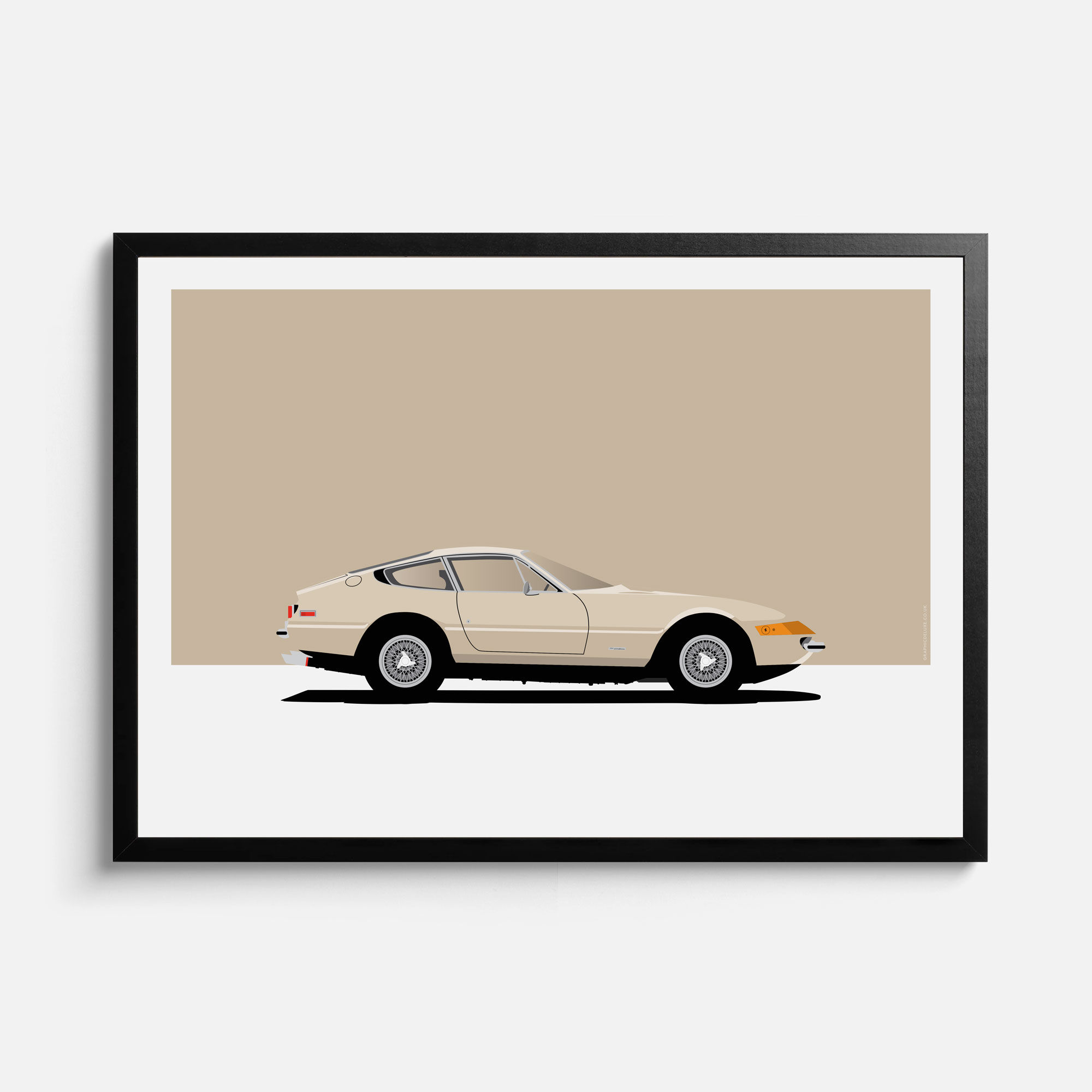Ferrari 365 GTB/4 Daytona Art Print