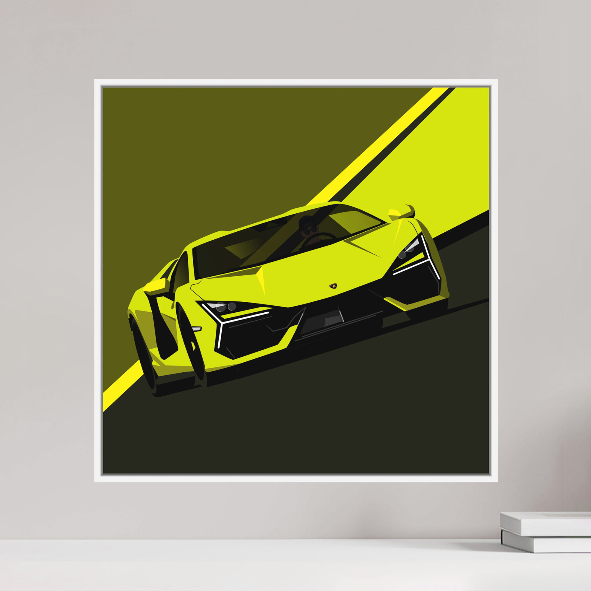 Lamborghini Revuelto Acrylic Art