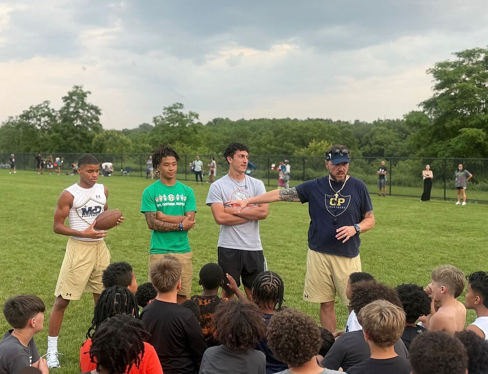 Crusader players demonstrating dedicated brotherhood