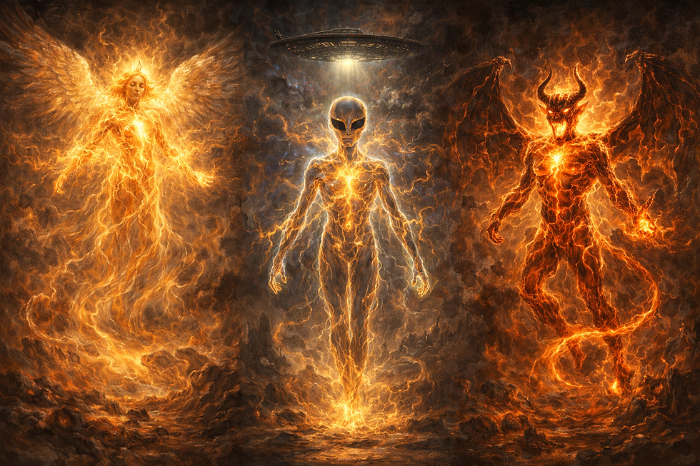 Angels, Aliens, and Demons