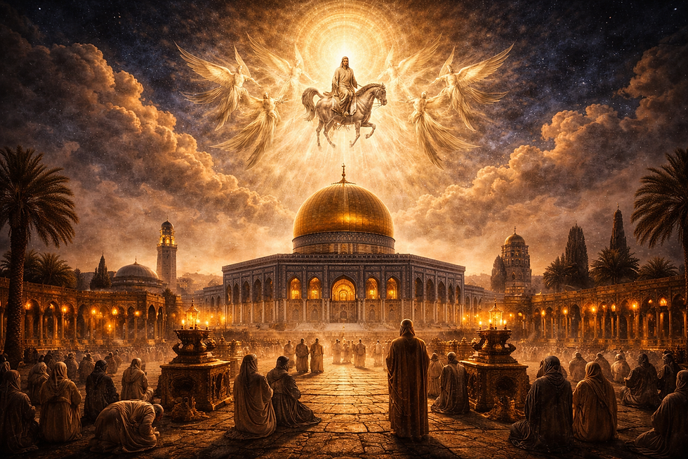 Mount (Haram al-Sharif) is the site of the Prophet Muhammad