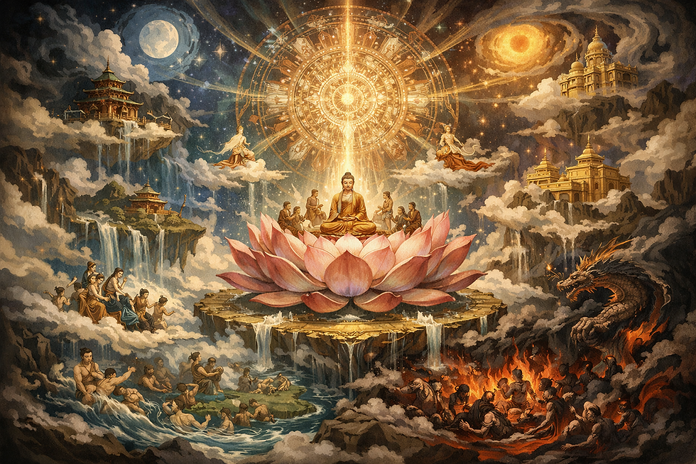 Lotus Sutra Cosmology