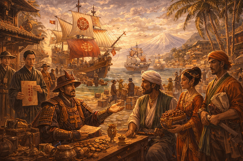 red-seal ship (shuinsen) 