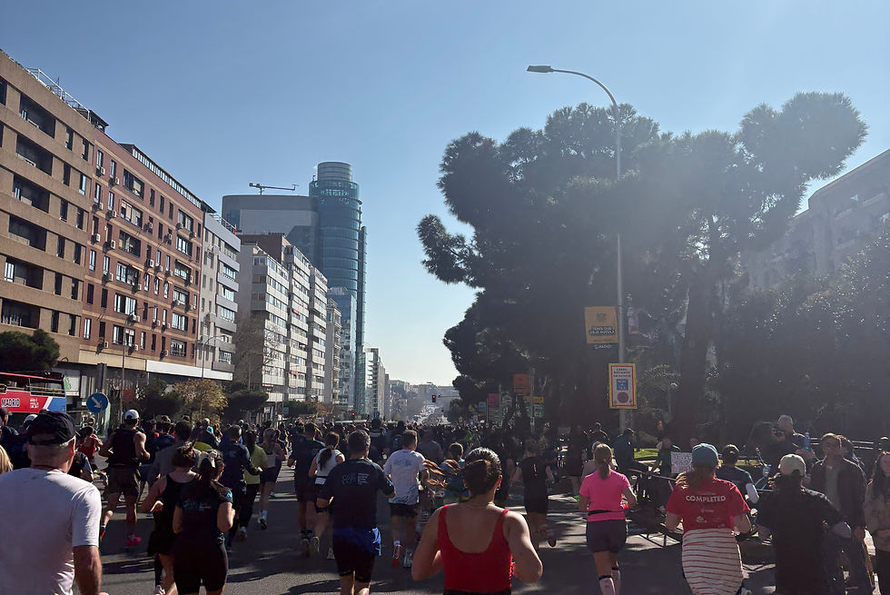 Movistar half marathon in sunny Spa