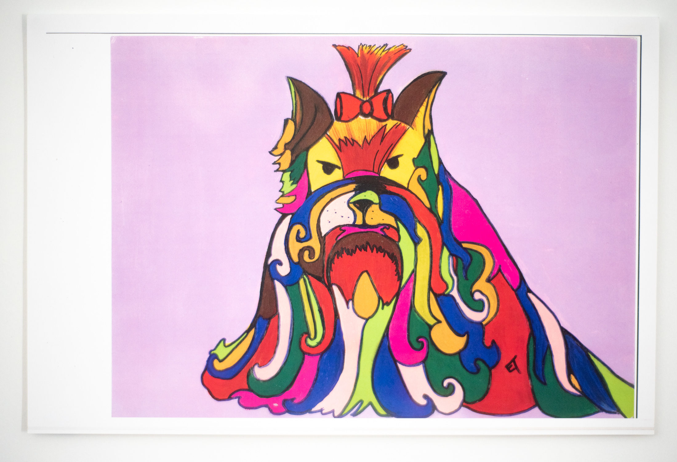 Yorkie Poster by Eva Tannehill