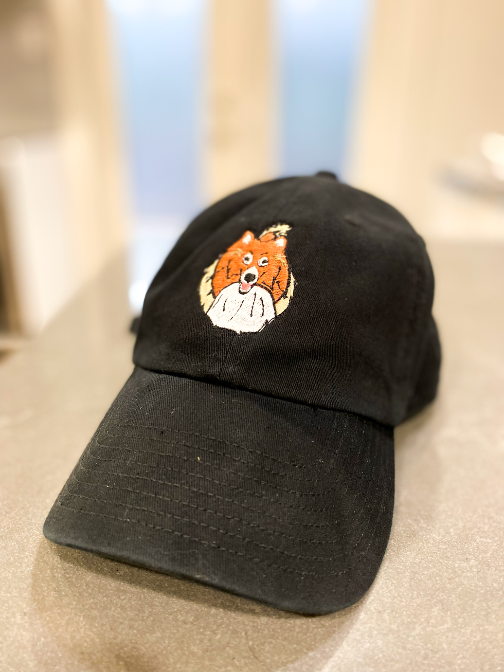 Thumbnail: Custom Dog Embroidered Hat