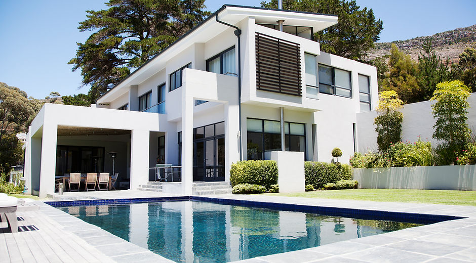 Large Modern House with Pool
