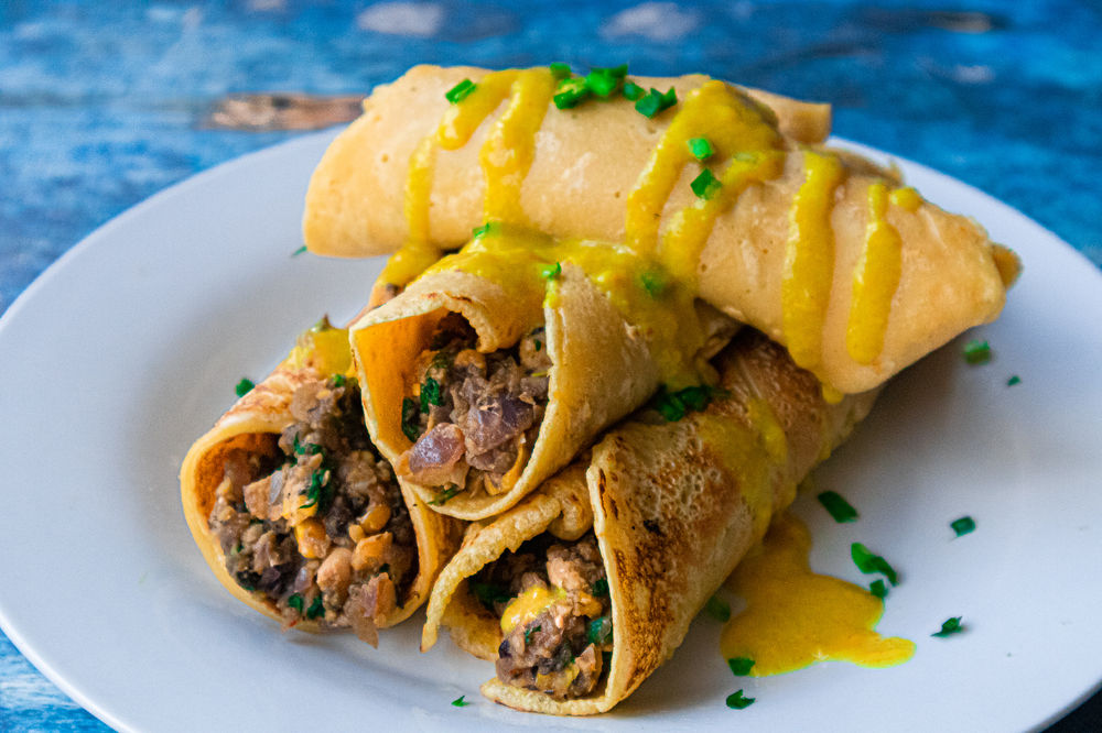 Savory Veggie Crepes