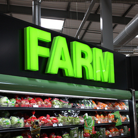 INTERNALLY ILLUMINATED CHANNEL LETTERING