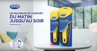Pub TV les semelles Scholl