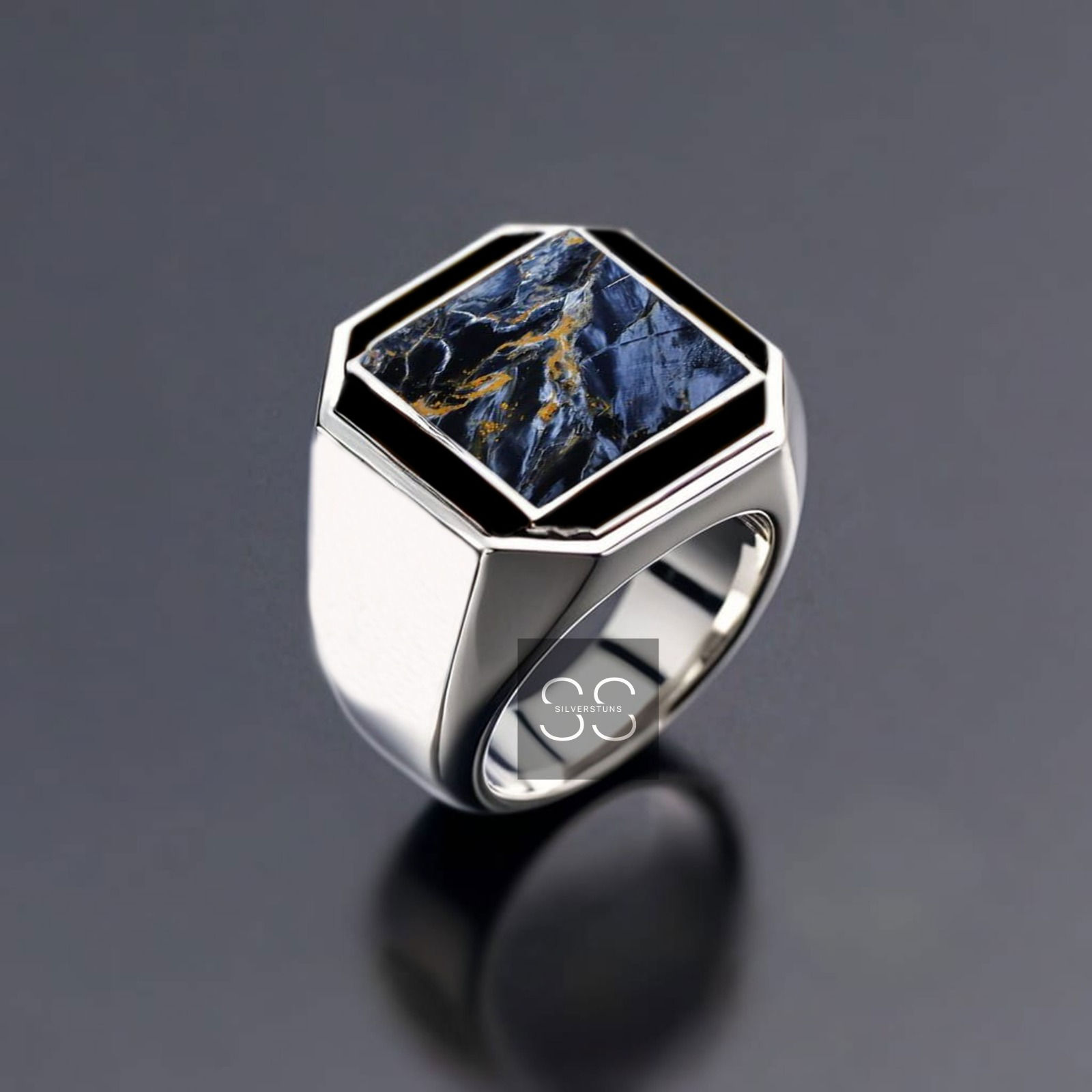 Huge Pietersite Ring