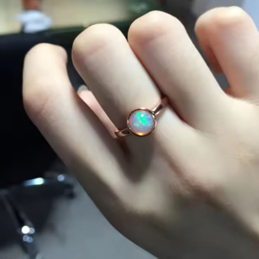 Tiny Opal Ring