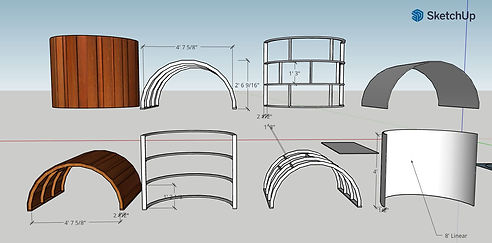 Impawsible Pups - Circle cutout model - Tree Stumps.png