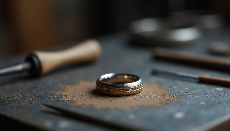 The Unique Benefits of choosing a handmade Custom Wedding Ring from a local Goldsmith