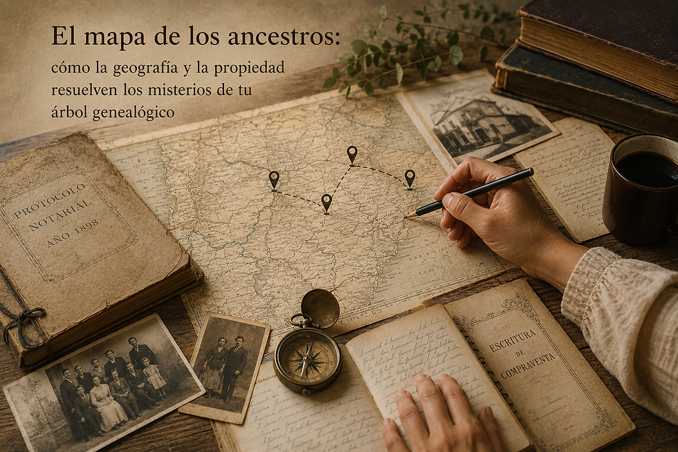 Dibujando el mapa de los ancestros
