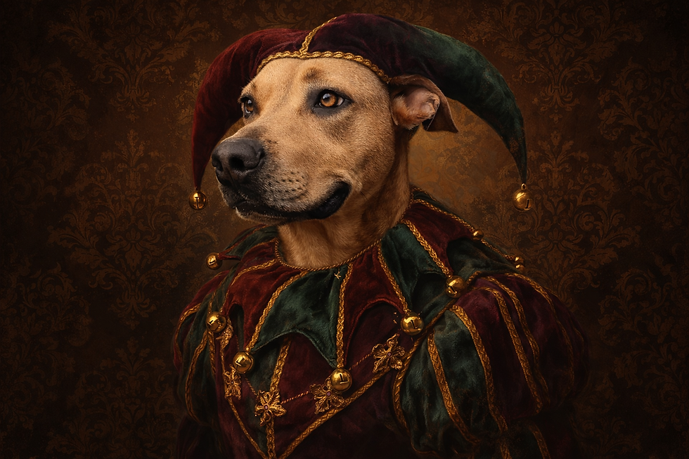 Thumbnail: Royal Pet Portrait – Digital Download
