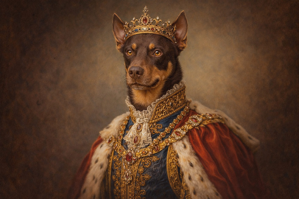 Thumbnail: Royal Pet Portrait – Digital Download