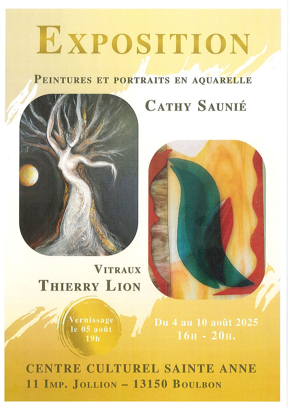 Affiche exposition Boulbon