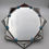 Miniature : miroir élégant à 8 pyramides