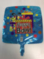 Happy Birthday Balloon Example