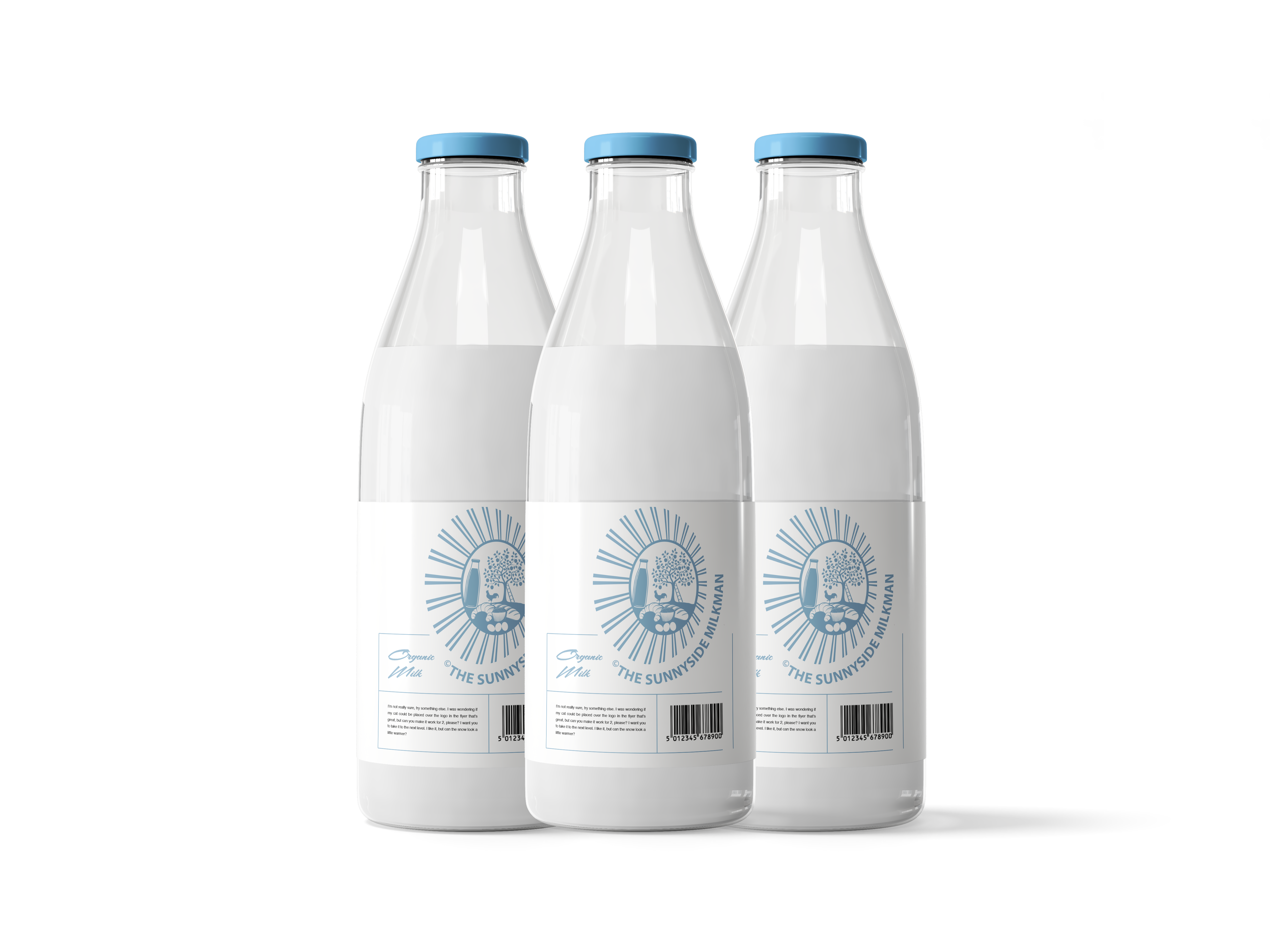 3 Bottles - Fresh Skimmed Milk