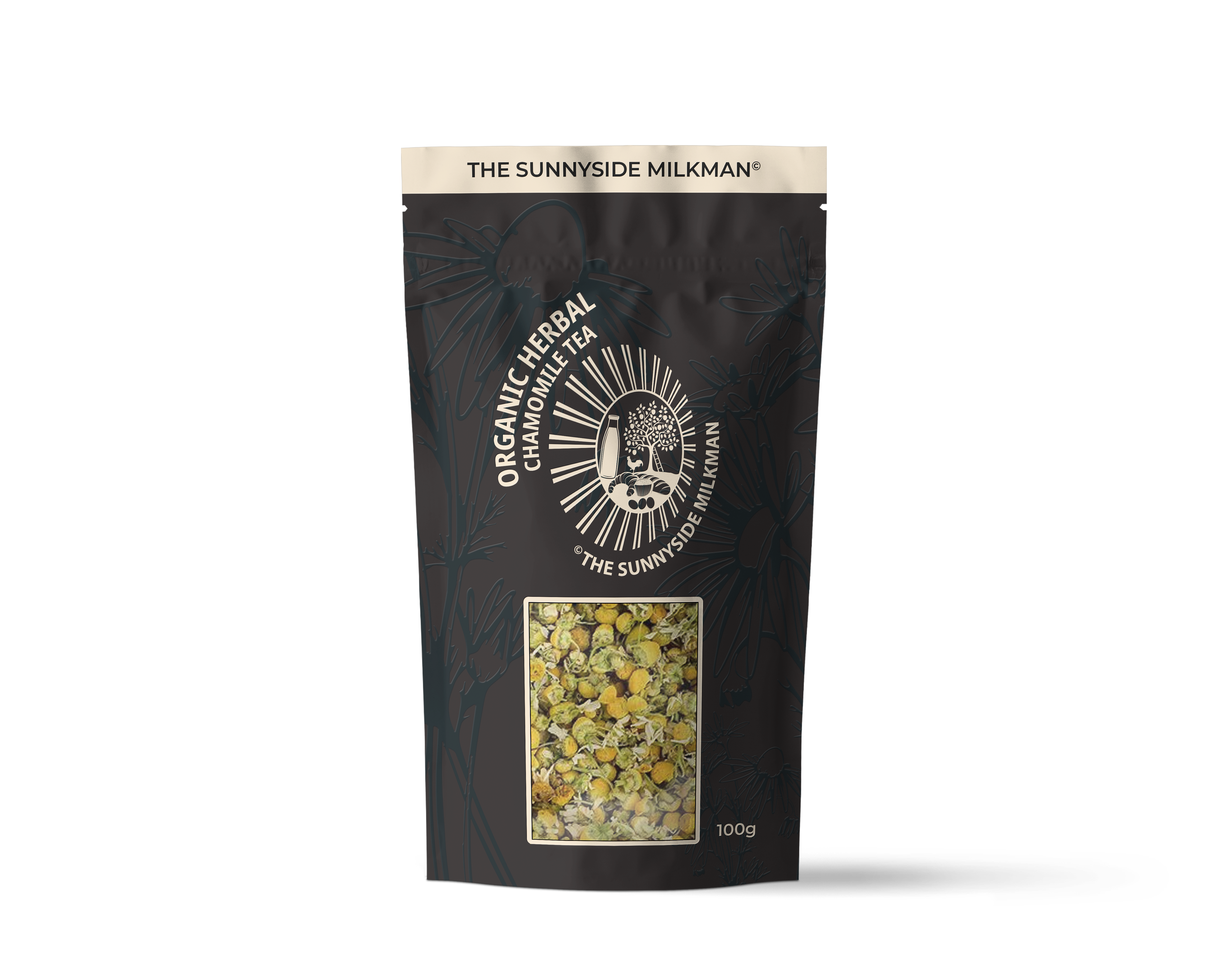 Organic Dried Chamomile Flower 100g (Loose Tea)