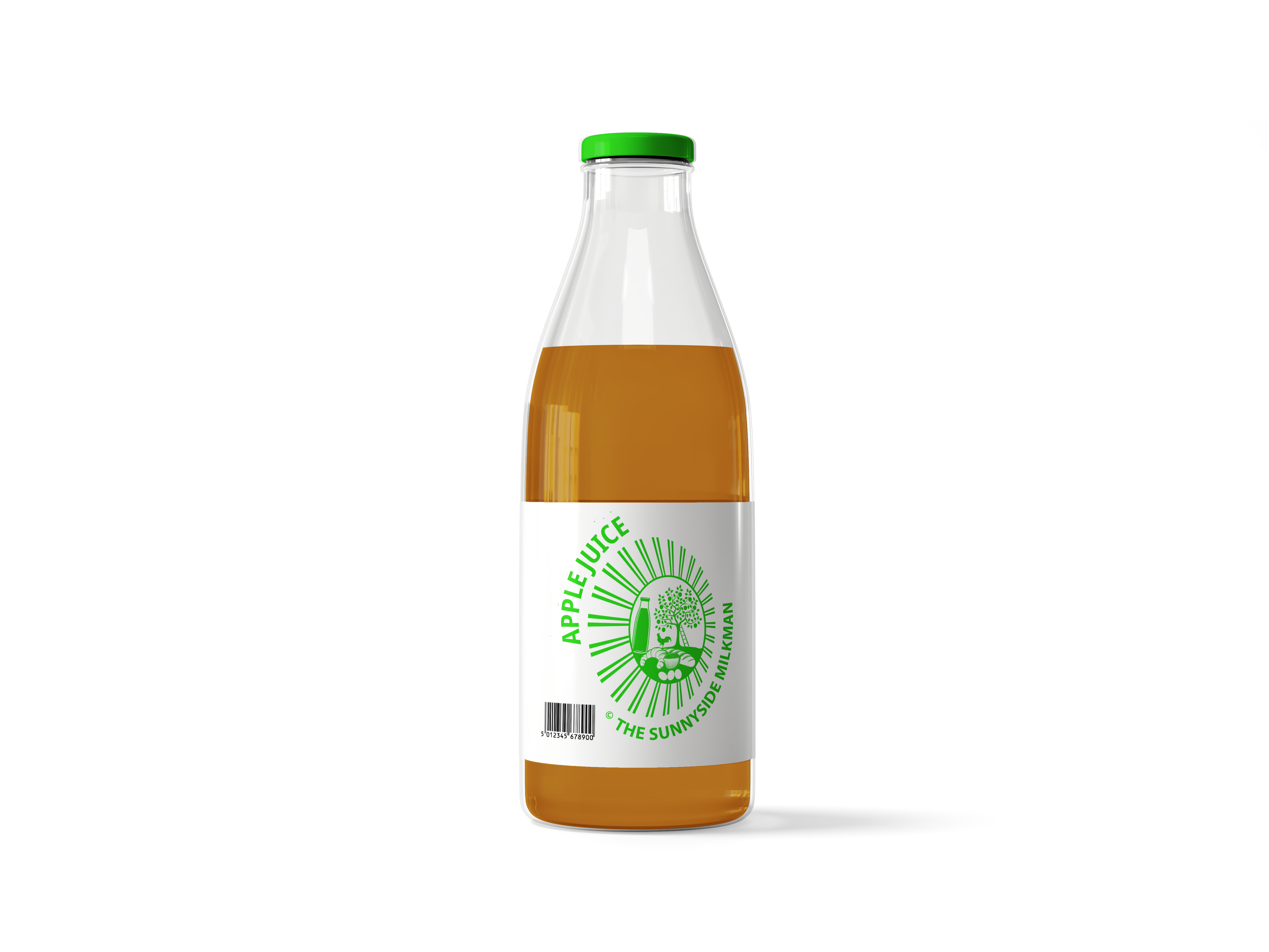 Suco de maçã natural