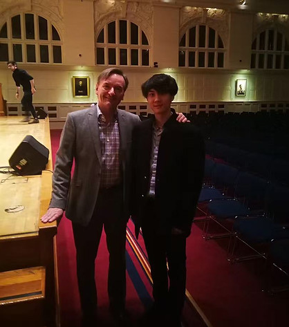 With Stephen Hough
