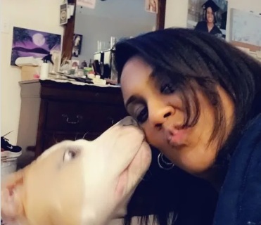 Jennifer and Ghost at Home