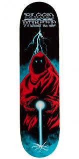 Blood Wizard - Crimson Wizard Deck - 8.25