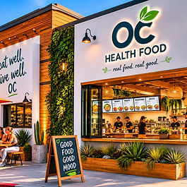 Healthy Fast-Casual Restaurant – Profitable - Street Facing Corner - 1250 SF - Prime OC Location