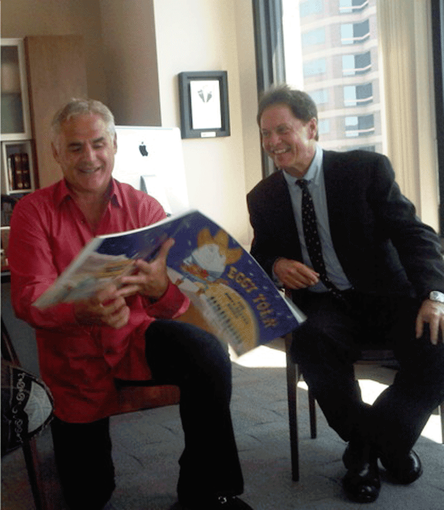 Joe Nipote reads Eggy Yolk to Rick Dees