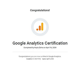 Google Certifications