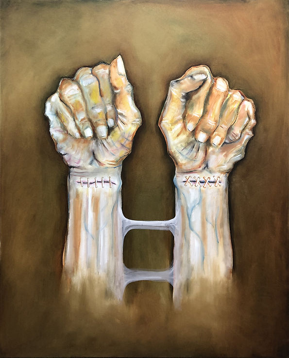 Suicide, 48" X 60" | Oil