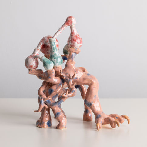 The Psychology of Transference, Glazed ceramic, 30x28x17cm