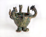 Ancient egyptian vessel sculpture. Contemporary ceramics by chantal powell