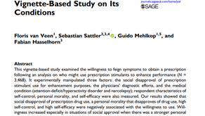 Paper on Feigning Symptoms for Prescription Stimulants