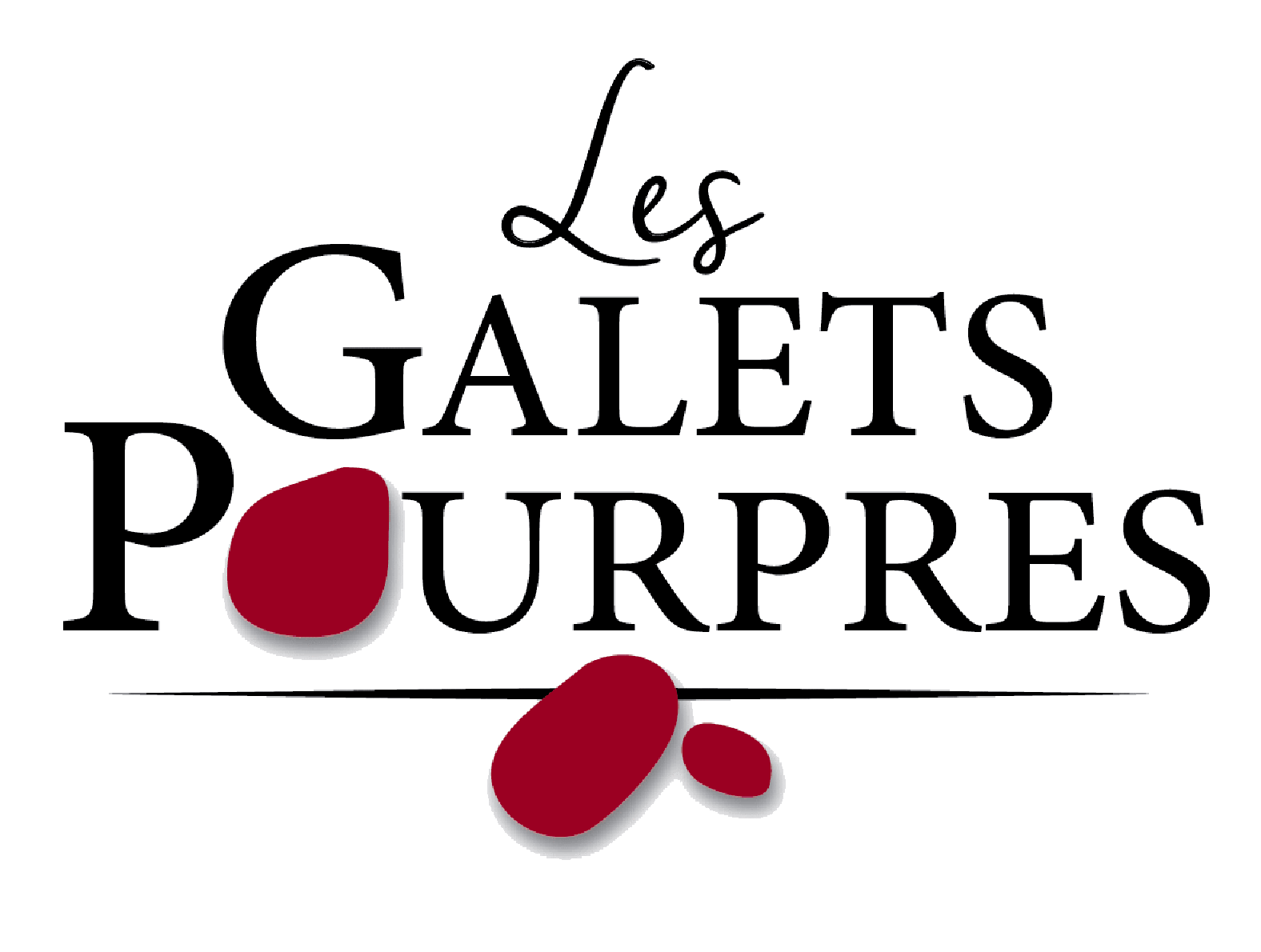 logo les galets pourpres, domaines xavier mourier